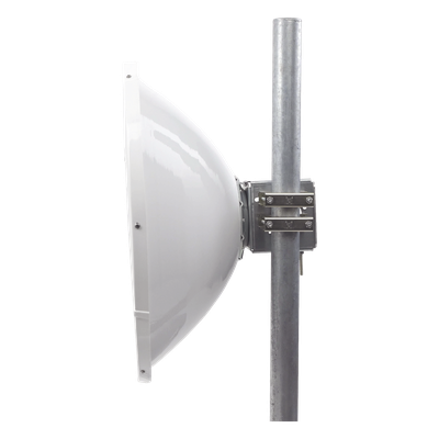 Antena Direccional Parabólica / 29 ± 1 dBi / 4.9 - 6.4 GHz / Dual Polarización V/H / Conectores N-Hembra / Plato Profundo / Radomo UV | SIERRA STORE