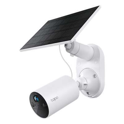 Kit Cámara Solar IP / 2K 3MP / Visión Nocturna Color / Batería 6400 mAh 180 Días / IP65 / Detección IA Personas / Audio Bidireccional | SIERRA STORE