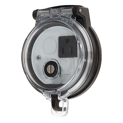 PANDUIT DAP3BC-S0 - Dispositivo Circular de Puertos de Acceso a Datos / 2 Espacios Mini-Com / Receptáculo NEMA 5-15R / IP66 / 3" de | SIERRA STORE