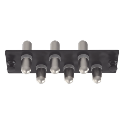 PANDUIT FAP6WSTZ - Placa Acopladora de Fibra Óptica / 6 Conectores ST Simplex / Monomodo OS1/OS2 / Diseño Modular | SIERRA STORE