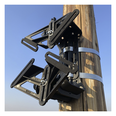 LINKEDPRO BY EPCOM LP-CSSB - Bracket de Montaje / Bastidor en X / 4 Puntos de Fijación / Compatible 90% Cajas de Empalme / Plástico UV | SIERRA STORE