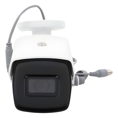 Bala TURBOHD / 4K 8.29 MP / Gran Angular 102.9° / Lente 2.8 mm / IR EXIR 60 m / Exterior IP67 / dWDR / -40°C a 60°C | SIERRA STORE