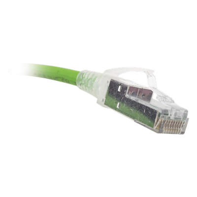 SIEMON ZM6A-S07-07B - Patch Cord / Cat6A S/FTP / CM-LS0H / 2.13 m (7 ft) / Verde / Bulk | SIERRA STORE