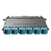 PANDUIT FHCZO-12-10U - Cassette de Fibra Óptica / 12 Fibras OM4 / MPO a 6 LC Duplex / Polaridad Universal / 0.5 dB IL | SIERRA STORE