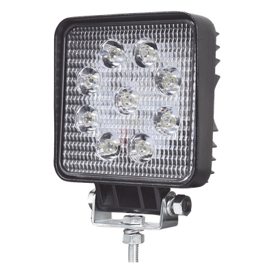 Luz de Trabajo LED / 2300 Lúmenes / 27 Watts / IP67 / 10-30 Vcc / 4.3 Pulgadas / 5 Patrones de Destello | SIERRA STORE