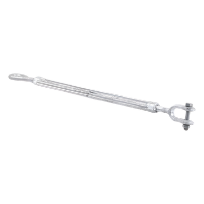 Tensor Ojo-Quijada / Acero Forjado / 1/2" x 12" / Galvanizado Inmersión en Caliente / Carga 2200 lbs | SIERRA STORE