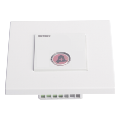 Botón de Llamada con Lector RFID / 125 KHz / RS485 / Retroiluminado / Montaje Empotrado 44x44x46 mm | SIERRA STORE
