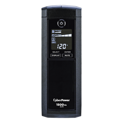 UPS Línea Interactiva / 1500 VA / 900 W / 12 Tomas NEMA 5-15R / 6 con Respaldo / Pantalla LCD / AVR / Supresión 1500 J | SIERRA STORE