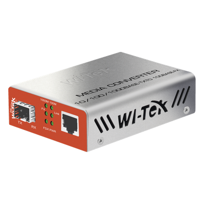 Convertidor de Medios RJ45 100/1000 Mbps + SFP 1000 Mbps | SIERRA STORE