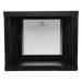Gabinete de Pared 9U / Cristal Templado / 455 mm Profundidad (1.49 pies) / Acero Reforzado | SIERRA STORE