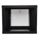 Gabinete de Pared 9U / Cristal Templado / 455 mm Profundidad (1.49 pies) / Acero Reforzado | SIERRA STORE