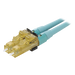 PANDUIT FLCDMCXAQY - Conector de Fibra Óptica / LC Duplex / Multimodo 50/125 OM3/OM4 / Pre-pulido / Color Aqua | SIERRA STORE