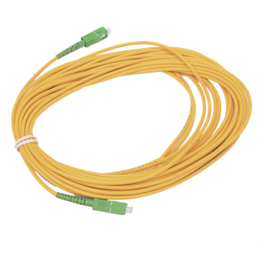 Jumper de Fibra Óptica / Monomodo G.652D / SC/APC-SC/APC / Simplex / 10 m (32.81 ft) / Forro 3 mm | SIERRA STORE