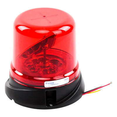 Burbuja rotoled / LED híbrido sin escobillas / 8 LEDs TIR / SAE J845 Clase I / 12-24 VCC / 156mm x 165mm / Montaje permanente | SIERRA STORE