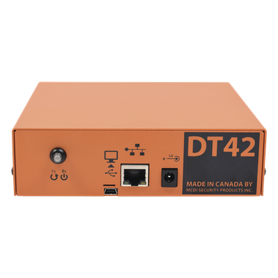 DT42 Receptora de alarmas IP Universal, para su central de monitoreo, recepción  TCP/IP o  GPRS, serie M2M, paneles de alarma | SIERRA STORE