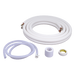 Kit de Tubería para Minisplit / Líneas 1/4" y 5/8" / Capacidad 2 a 3 Toneladas / Longitud 4 m (13.1 ft) / Aluminio con Puntas de Cobre | SIERRA STORE
