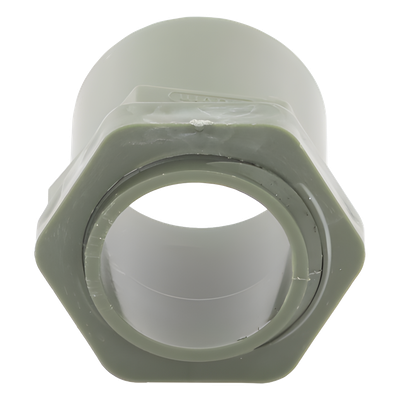 Conector para Tubo PVC Conduit Ligero / 1" (25 mm) / Conexión Rápida con Casquillo Integrado / Autoextinguible / NMX-E-012-SCFI | SIERRA STORE