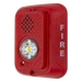 Sirena con Estrobo LED / 2 Hilos / Candela Seleccionable hasta 185 cd / 24 Vcd / Montaje en Pared | SIERRA STORE