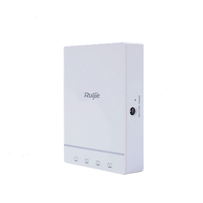Punto de Acceso Wi-Fi 6 / Hasta 1.7 Gbps / Doble Banda 2.4+5 GHz / 2x2 MU-MIMO / 4 LAN + 1 WAN PoE / Montaje en Pared | SIERRA STORE
