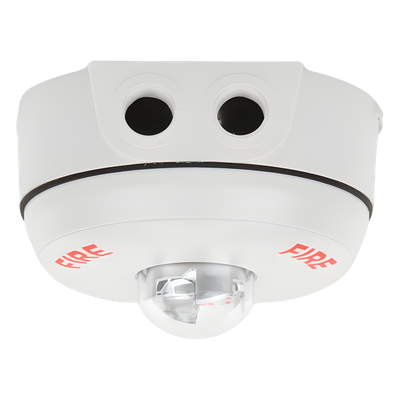 Lámpara Estroboscópica para Exterior / a 2 Hilos / Montaje en Techo / Configuración Estroboscópica Seleccionable / Color Blanco | SIERRA STORE