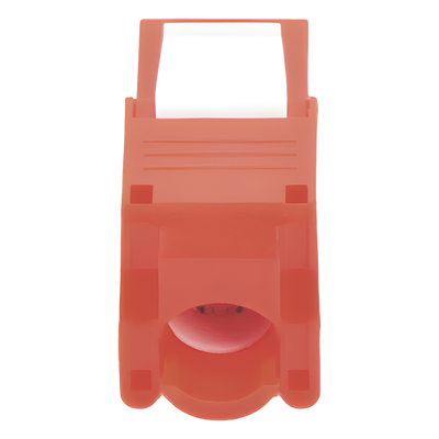 LINKEDPRO BY EPCOM LP-KJ-516-TTRD - Módulo Jack Keystone / Cat5e / Toolless / Terminación 180° / RJ45 / Sin Blindaje / Color Rojo | SIERRA STORE