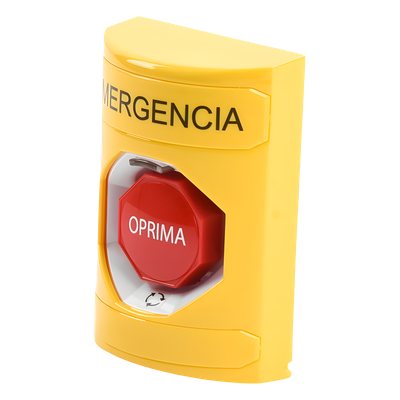 Botón de Emergencia Multifuncional / Acción Mantenida / LED Multicolor / UL/cUL/ADA / Diseño Antivandálico / Uso Interior-Exterior | SIERRA STORE