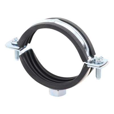 Abrazadera Isofónica Reforzada / 2" (60 mm) / Carga 150 kg / Rango Térmico -30°C a +120°C / Tuerca Soldada 3/8" | SIERRA STORE