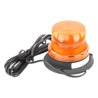 Mini Burbuja LED / Ámbar / Montaje Magnético / 12-80 VCC / 5.6" Diámetro / SAE J845 Clase III / -30°C a 50°C | SIERRA STORE