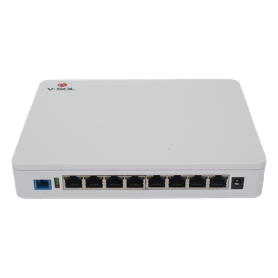 ONU Dual EPON/GPON / 8 Puertos PoE 802.3at Gigabit / Wi-Fi Doble banda 2.4 y 5 GHz / 1 Puerto SC/UPC / 130W / 0.64 x 0.52 x 0.10 ft | SIERRA STORE