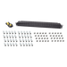 SIEMON Z6-PNL-U48K - Patch Panel UTP / 48 Puertos Cat 6 / Plano 1UR / 19" Rack / Acero Negro / 4.3 x 19 x 1.7 in | SIERRA STORE