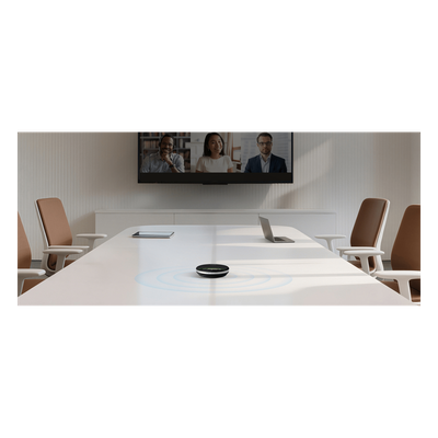 Altavoz de Conferencia Bluetooth / 6 Micrófonos con IA / Alcance 30 m (98.4 ft) / Daisy Chain Inalámbrico / Autonomía 35 h / Pantalla | SIERRA STORE