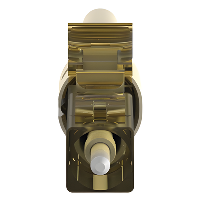 PANDUIT FLCSMC6EIY - Conector de Fibra Óptica LC Simplex OptiCam, Multimodo 62/125 OM1, Pre-pulido, Color Marfil | SIERRA STORE