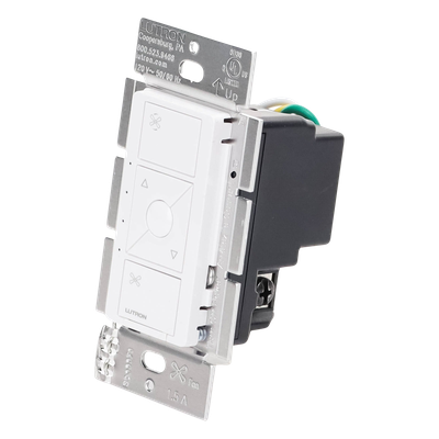 Control de Velocidad de Pared / 1.5 A / 120 V / Unipolar / Neutro Requerido / Velocidad Favorita / Blanco | SIERRA STORE