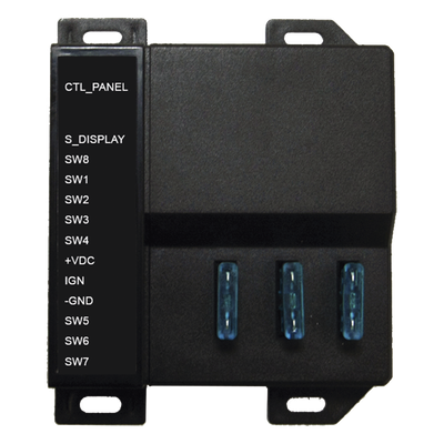 Controlador de Interruptores / 8 Canales / 3x10A y 5x0.2A / Táctil Retroiluminado / 10~24 VCD / RJ45 4 m (13.1 ft) | SIERRA STORE
