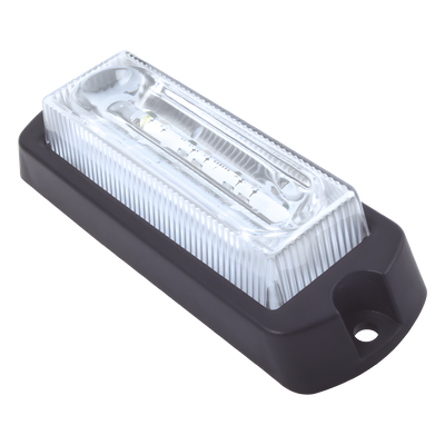 Luz Auxiliar Ultra Brillante / 8 LED Gen III Rojo/Claro / 10-30VCC / 12cm x 4.64cm x 2.4cm / 25 Patrones / Wig-Wag | SIERRA STORE