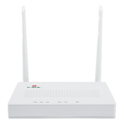 ONU Dual G/EPON / Wi-Fi 2.4 GHz / 4 Puertos LAN Gigabit / 2 Antenas 5 dBi / Gestión Remota / Consumo 10W | SIERRA STORE