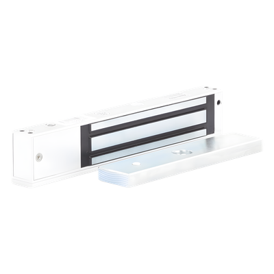 ACCESSPRO MAG600NTLED - Chapa Magnética Electromagnética / 280 kg (600 lbs) / Temporizador 0-9 s / Voltaje Dual 12/24 VDC / Sensor de | SIERRA STORE
