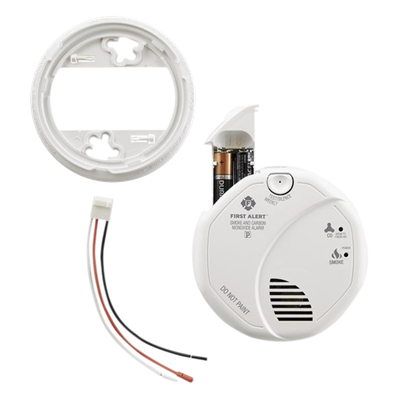 Detector Combo de Humo/CO, 120 Vca, No Requiere Panel, Con Batería de Respaldo, Sensor Inteligente de Falsas Alarmas | SIERRA STORE