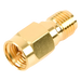 Adaptador en Línea / SMA Macho a SMA Hembra Inverso / Cuerpo Bronce Oro / Contacto Oro / Aislante Teflón | SIERRA STORE