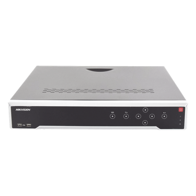 HIKVISION DS-7716NI-K4/16P(D) - NVR 12 Megapixel (4K) / 16 canales IP / 16 Puertos PoE / Soporta Cámaras con AcuSense / 4 Bahías de | SIERRA STORE