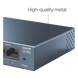 Switch de Escritorio / 5 Puertos Gigabit / 10/100/1000 Mbps / Carcasa Metálica / Auto-MDI/MDIX / Green Ethernet | SIERRA STORE
