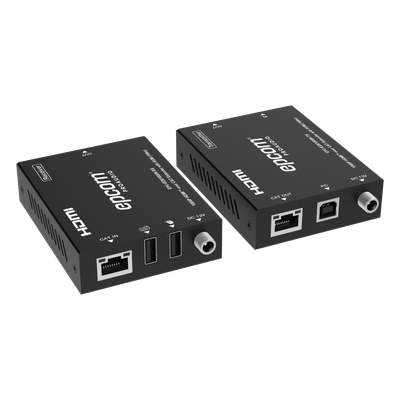 Extensor HDMI / 1080P@60Hz / Transmisión 100 m (328 ft) / KVM Integrado / PoC Bidireccional / Sin Compresión | SIERRA STORE