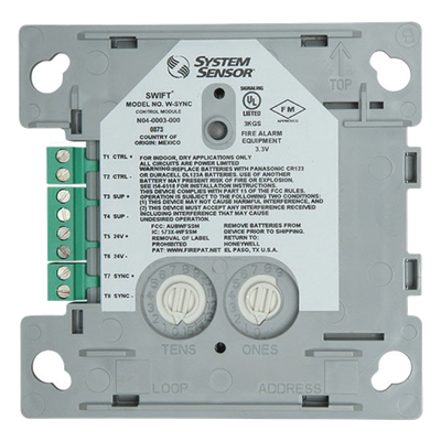 Módulo de Sincronización Inalámbrico / Frecuencia 902-928 MHz / Malla en Cascada / Hasta 50 Dispositivos / Paneles Notifier | SIERRA STORE