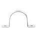 Abrazadera Omega / Conduit Pared Gruesa / 2" (51 mm) / Acero Pregalvanizado 1.5 mm / Tornillo #10 | SIERRA STORE