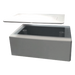 Kit de Caja de Pared para Cableado Estructurado / Alta Rigidez Dieléctrica / ABS Autoextinguible UL94 V-0 / Color Blanco / Compatible | SIERRA STORE