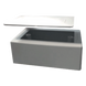 Kit de Caja de Pared para Cableado Estructurado / Alta Rigidez Dieléctrica / ABS Autoextinguible UL94 V-0 / Color Blanco / Compatible | SIERRA STORE