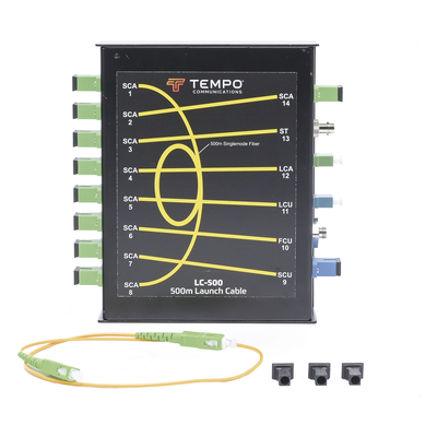 Bobina de Lanzamiento / Fibra Óptica Monomodo G.652D / 500 m (1640 ft) / SC/APC / Pérdida ≤1 dB | SIERRA STORE