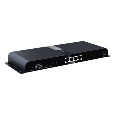 Extensor y Divisor HDMI / 1 Entrada a 4 Salidas / 1080P @ 60 Hz / Alcance 120 m (393.7 ft) / Cat 6/6a / PoC / IR Bidireccional | SIERRA STORE