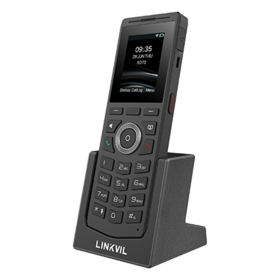 Teléfono IP Wi-Fi Portátil / Pantalla 2.0" 240x320 / Dual Band 2.4/5 GHz / Bluetooth 5.0 / Batería 1900 mAh / Resistencia Caídas 1.8 m | SIERRA STORE