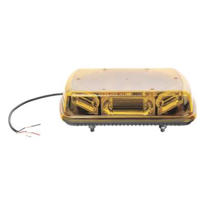 Mini Barra de Señalización / 18 LEDs Ámbar / Hyperlux / 25 Patrones de Destello / 12 VCC / -40°C a 55°C (-40°F a 131°F) | SIERRA STORE